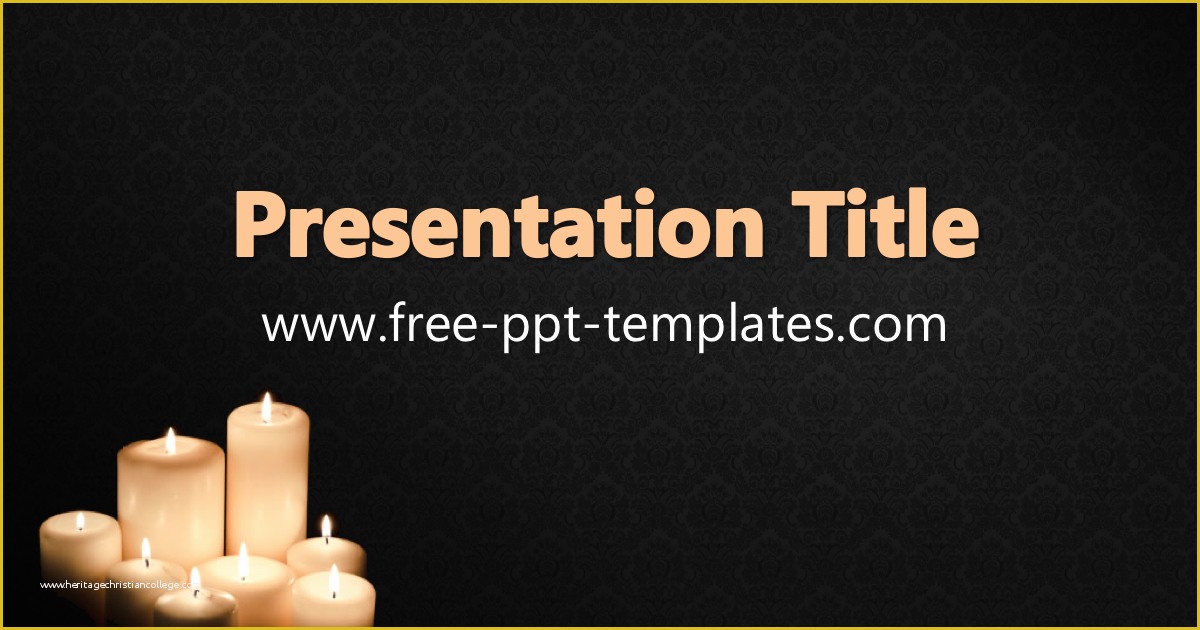 Free Funeral Slideshow Template Powerpoint Of Funeral Ppt Template