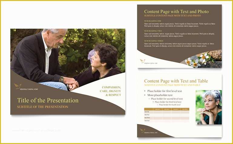 Free Funeral Slideshow Template Powerpoint Of Memorial & Funeral Program Powerpoint Presentation