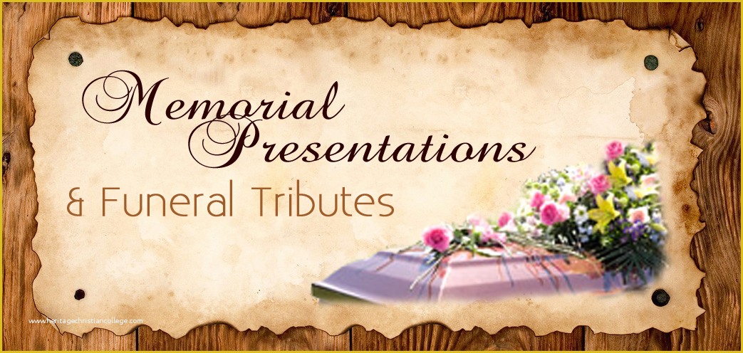 Free Funeral Slideshow Template Powerpoint Of Memorial Powerpoint Presentation Template Bountrfo