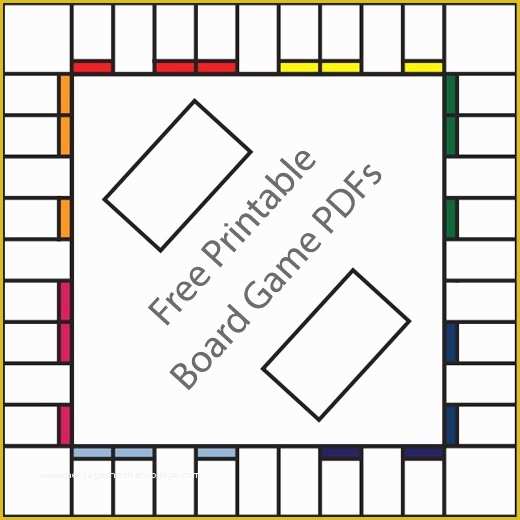 Free Game Templates Of 16 Free Printable Board Game Templates