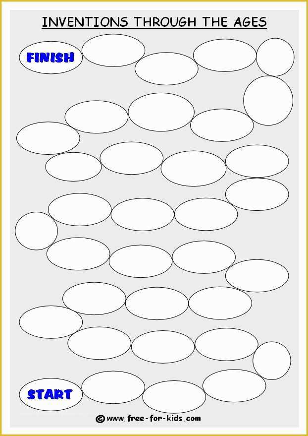 Free Game Templates Of 7 Best Of Path Game Board Templates Printable
