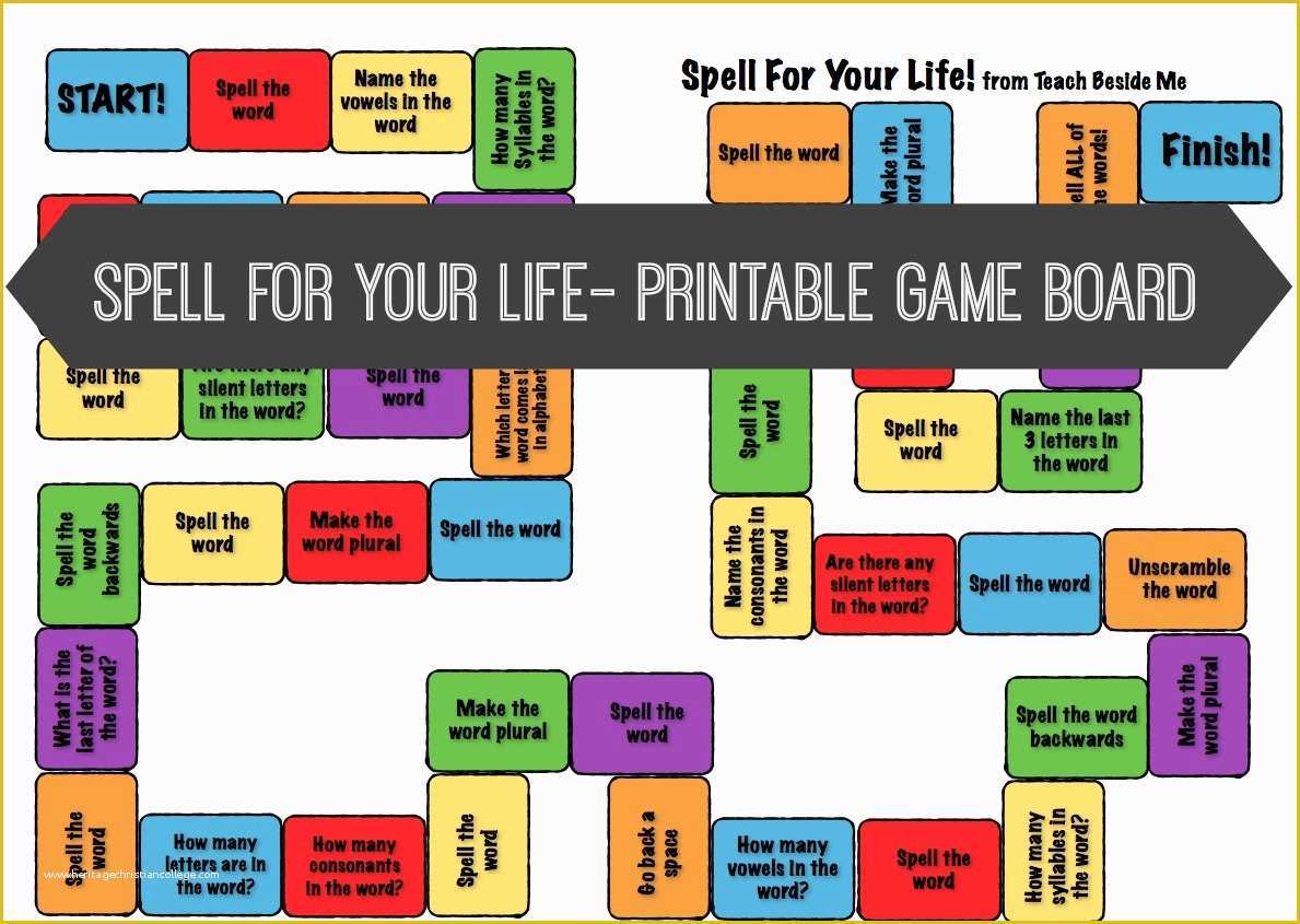 Free Game Templates Of 9 Best Of Life Board Game Printable Template