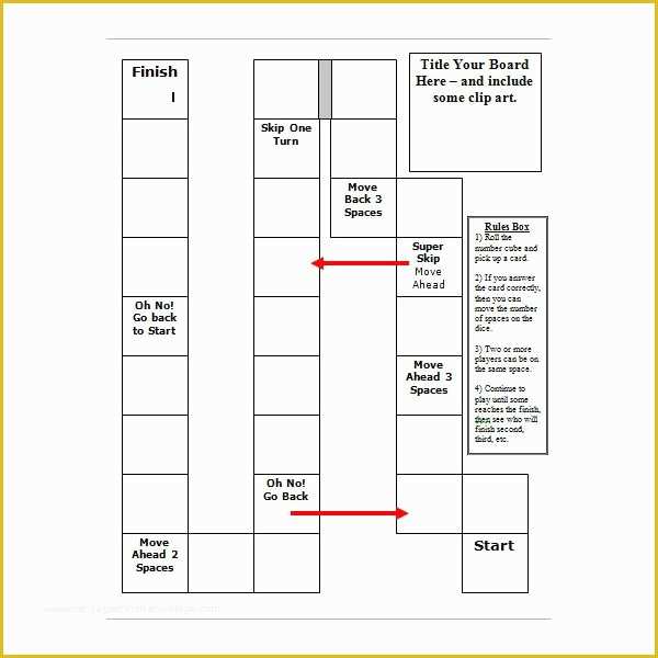 Free Game Templates Of Download Free Templates for Board Games