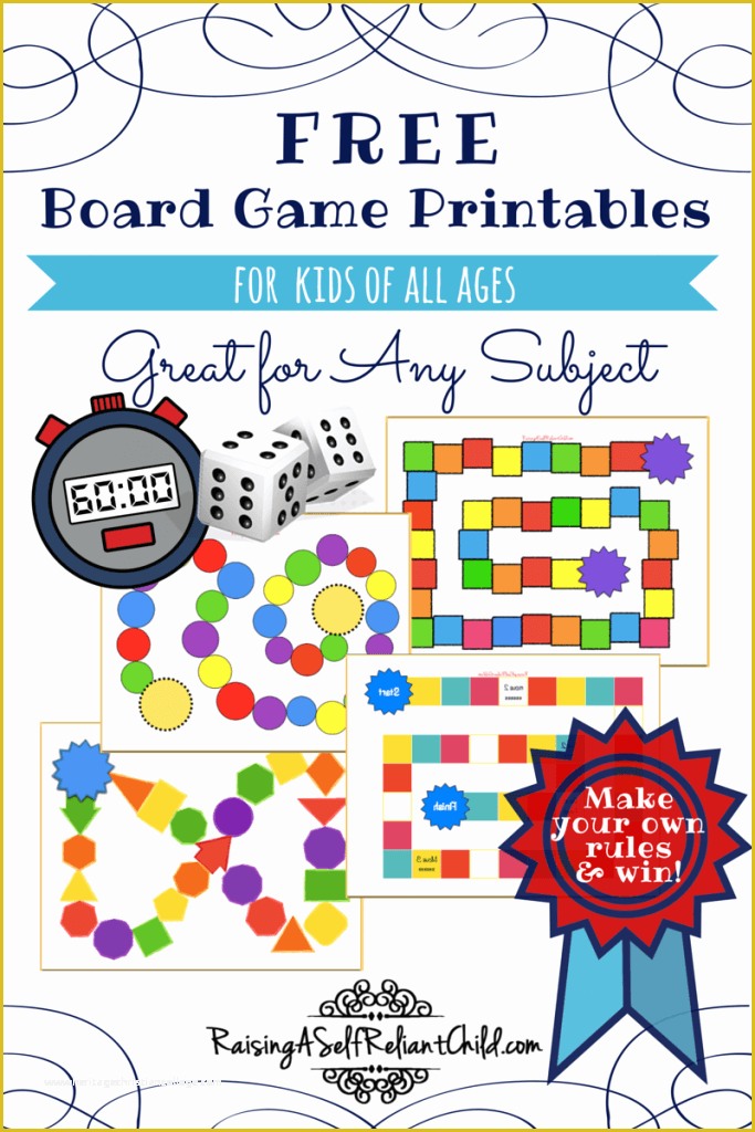 Free Game Templates Of Free Board Games Printable Templates Homeschool