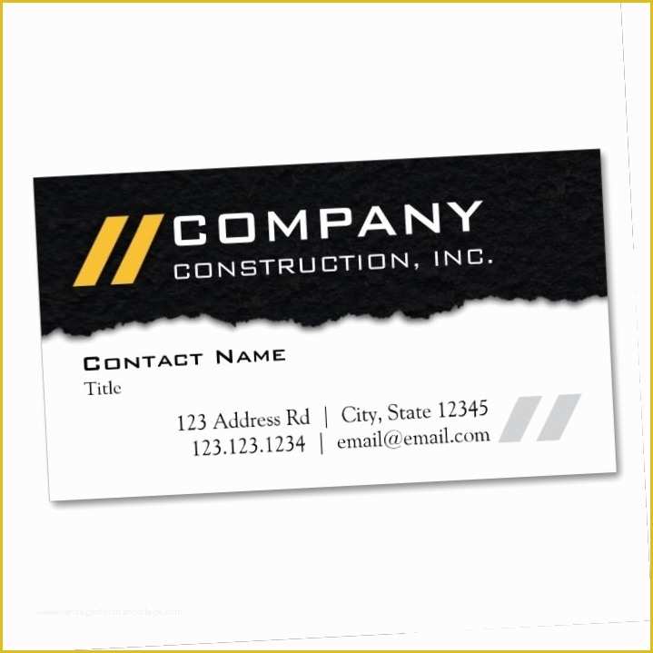 Free General Contractor Business Card Templates Of General Contractor Business Card Templates Unique Free