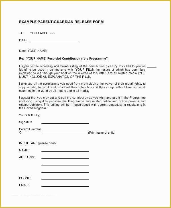 Free General Release form Template Of Sample General Release form 13 Facts About Sample General