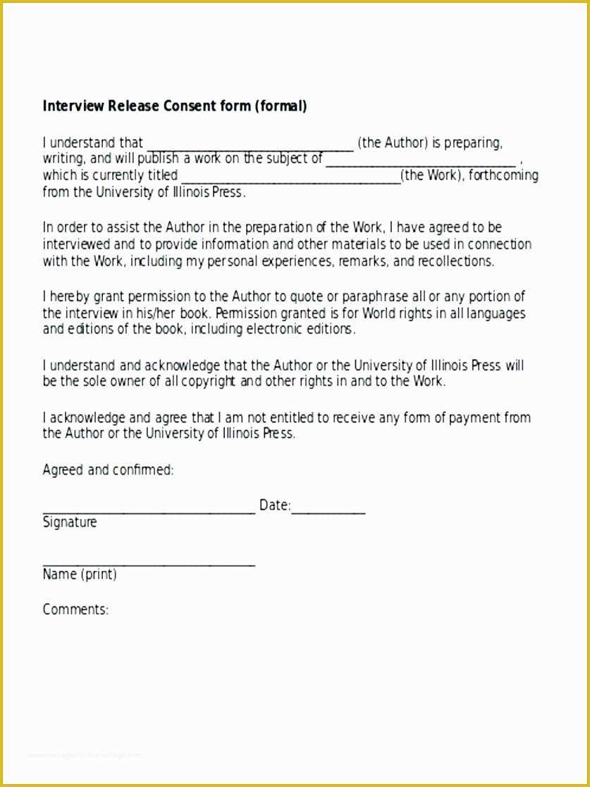 Free General Release form Template Of Template General Liability Release form Template