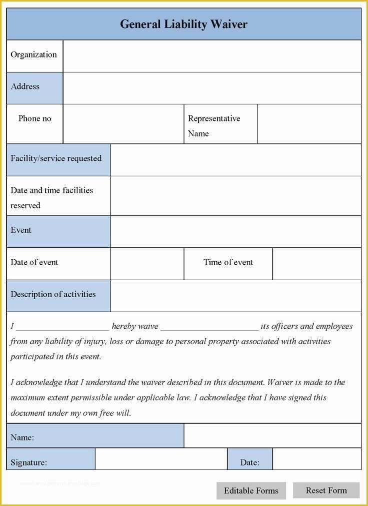 Free General Release form Template Of the 25 Best General Liability Ideas On Pinterest