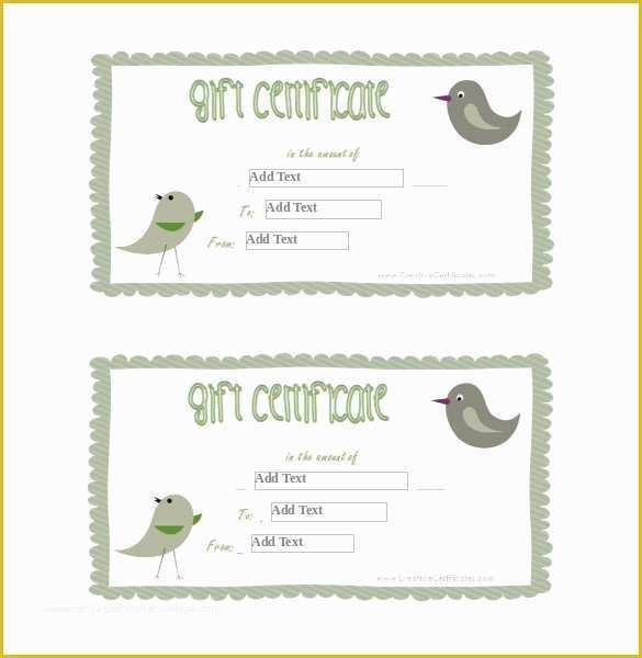 Free Gift Certificate Template Word Of 30 Blank Gift Certificate Templates Doc Pdf