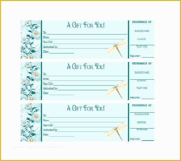 Free Gift Certificate Template Word Of Business Gift Certificate Template – 11 Free Word Pdf