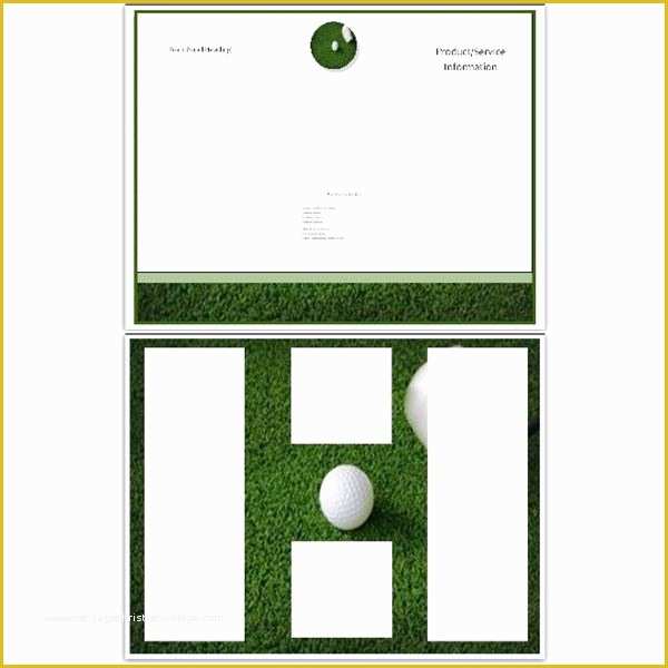 Free Golf Brochure Templates Of 10 Microsoft Publisher Brochure Golf Template Options