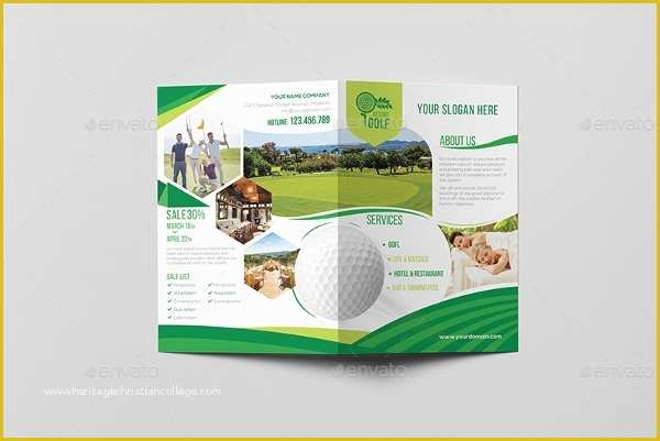 Free Golf Brochure Templates Of 12 Golf Brochures Free Psd Ai Eps format Download