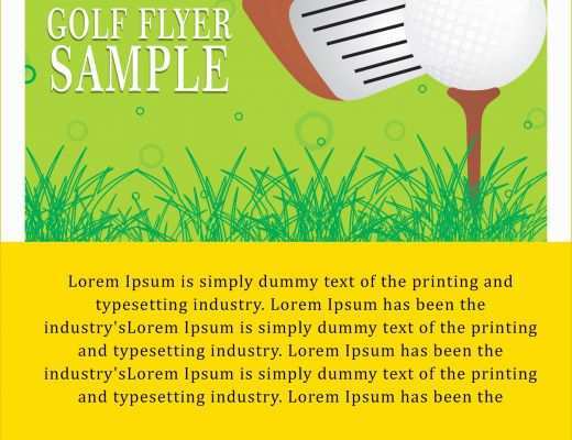 Free Golf Brochure Templates Of 15 Free Golf tournament Flyer Templates Fundraiser