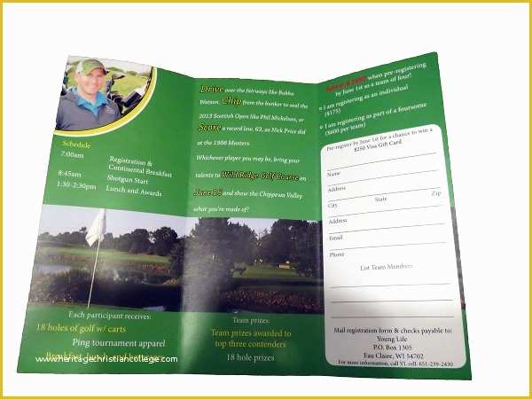 Free Golf Brochure Templates Of 21 Golf tournament Brochures