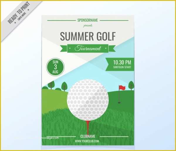 Free Golf Brochure Templates Of 29 event Poster Designs & Examples Psd Ai Eps Vector