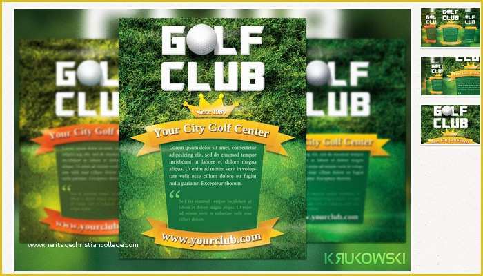 Free Golf Brochure Templates Of 5 Free Golf Outing Flyer Templates