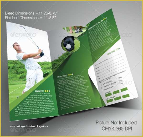 Free Golf Brochure Templates Of Golf Brochure Template 12 Golf Brochures Free Psd Ai Eps