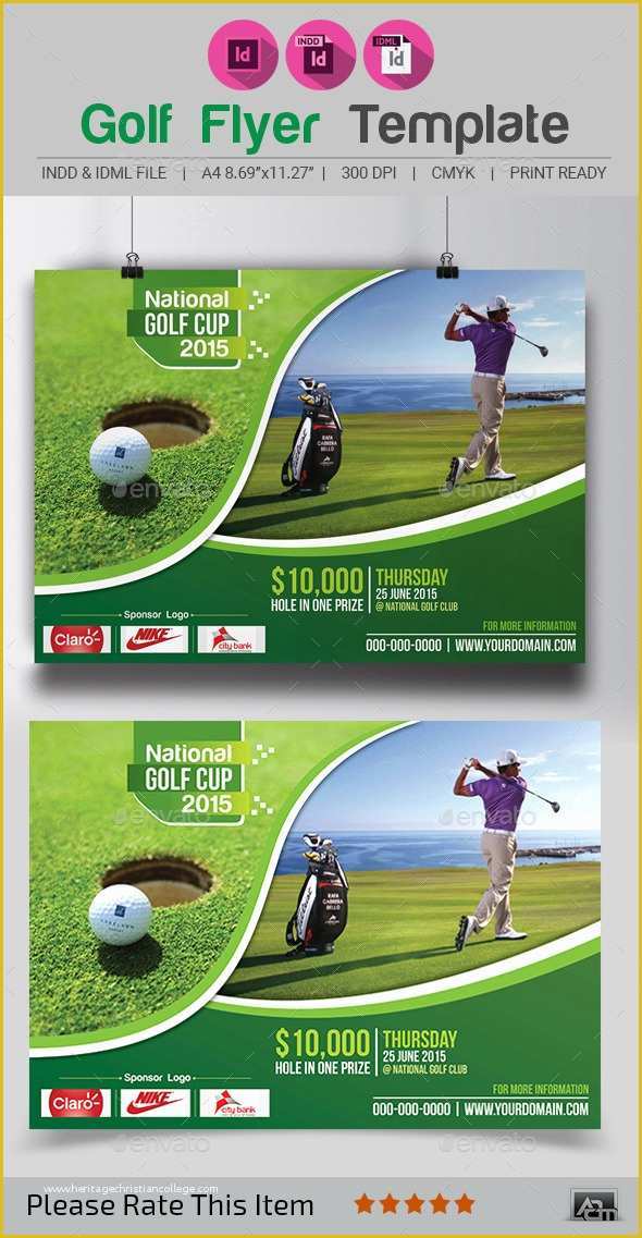 Free Golf Brochure Templates Of Golf Flyer Template by Aam360