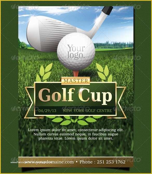 Free Golf Brochure Templates Of Golf Scramble Flyer Template Yourweek D2c345eca25e