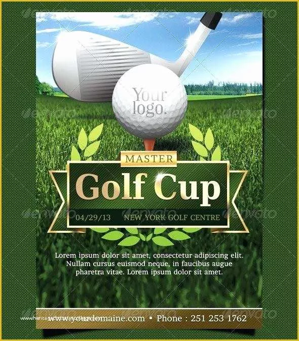 Free Golf Brochure Templates Of Golf tournament Flyer Template Download Eighty Free