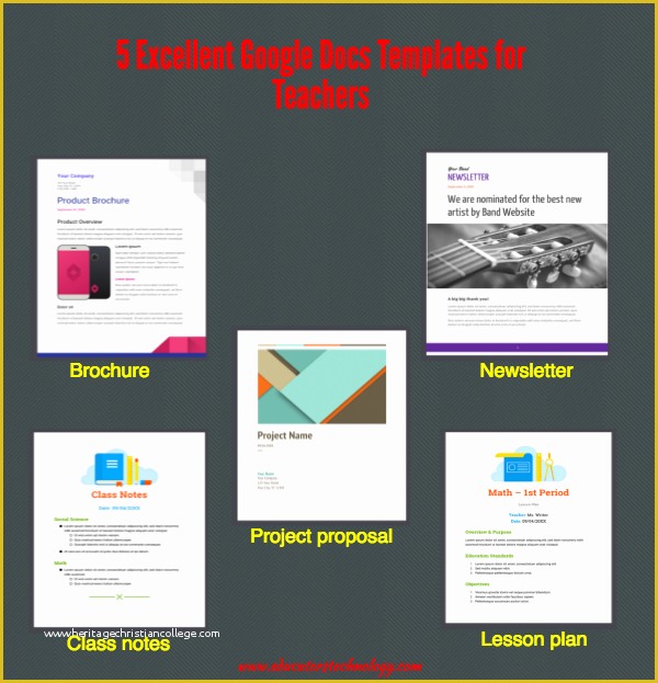 Free Google Newsletter Templates Of 5 Excellent Google Docs Templates for Teachers