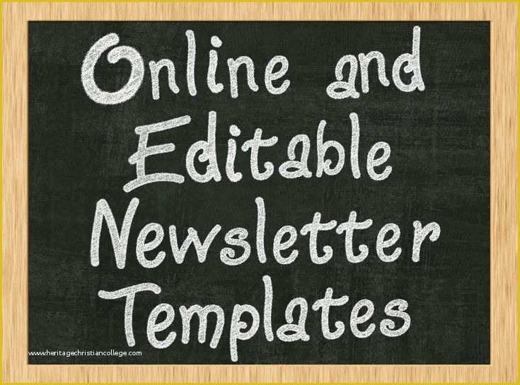 Free Google Newsletter Templates Of Free Printable Monthly Newsletter Template for Teachers