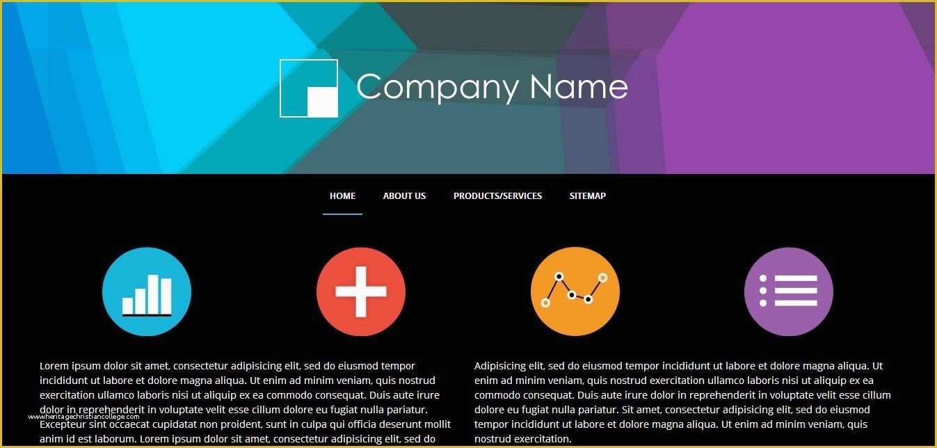 Free Google Sites Templates Of Free Website Templates