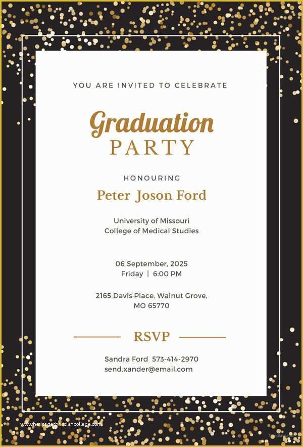 Free Graduation Announcements Templates Downloads Of 19 Graduation Invitation Templates Invitation Templates