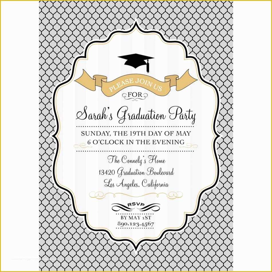 Free Graduation Announcements Templates Downloads Of Card Template Graduation Invitation Template Card