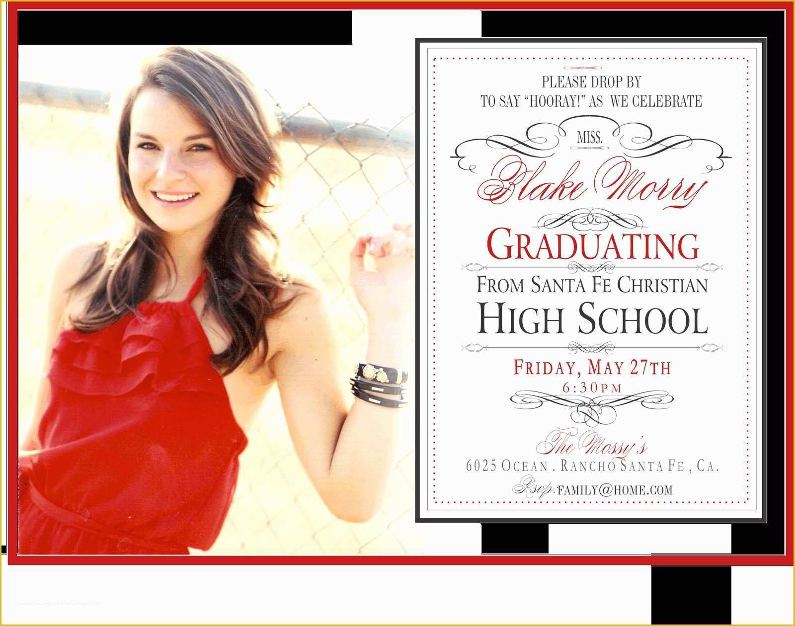 Free Graduation Announcements Templates Of Free Graduation Invitation Templates Free Graduation