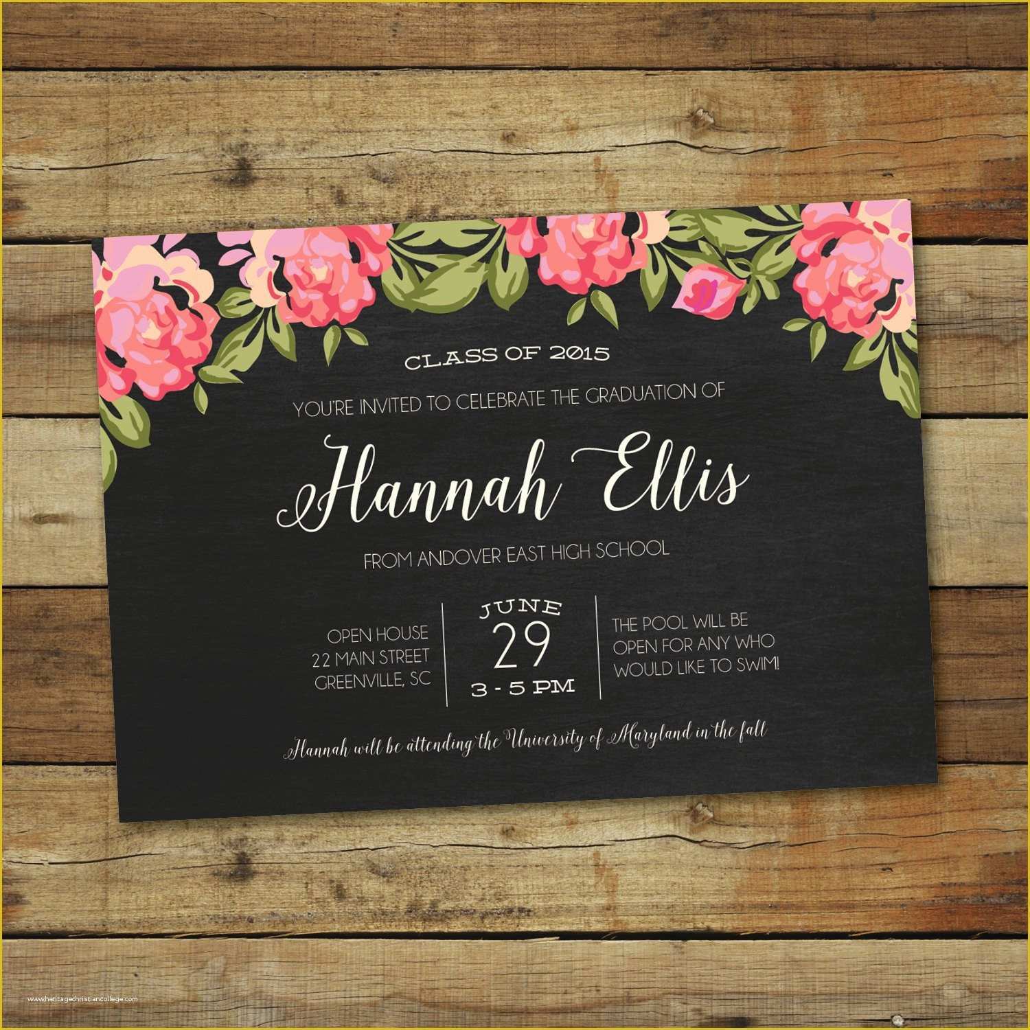 Free Graduation Party Invitation Templates Of Graduation Invitation Graduation Invitation Templates