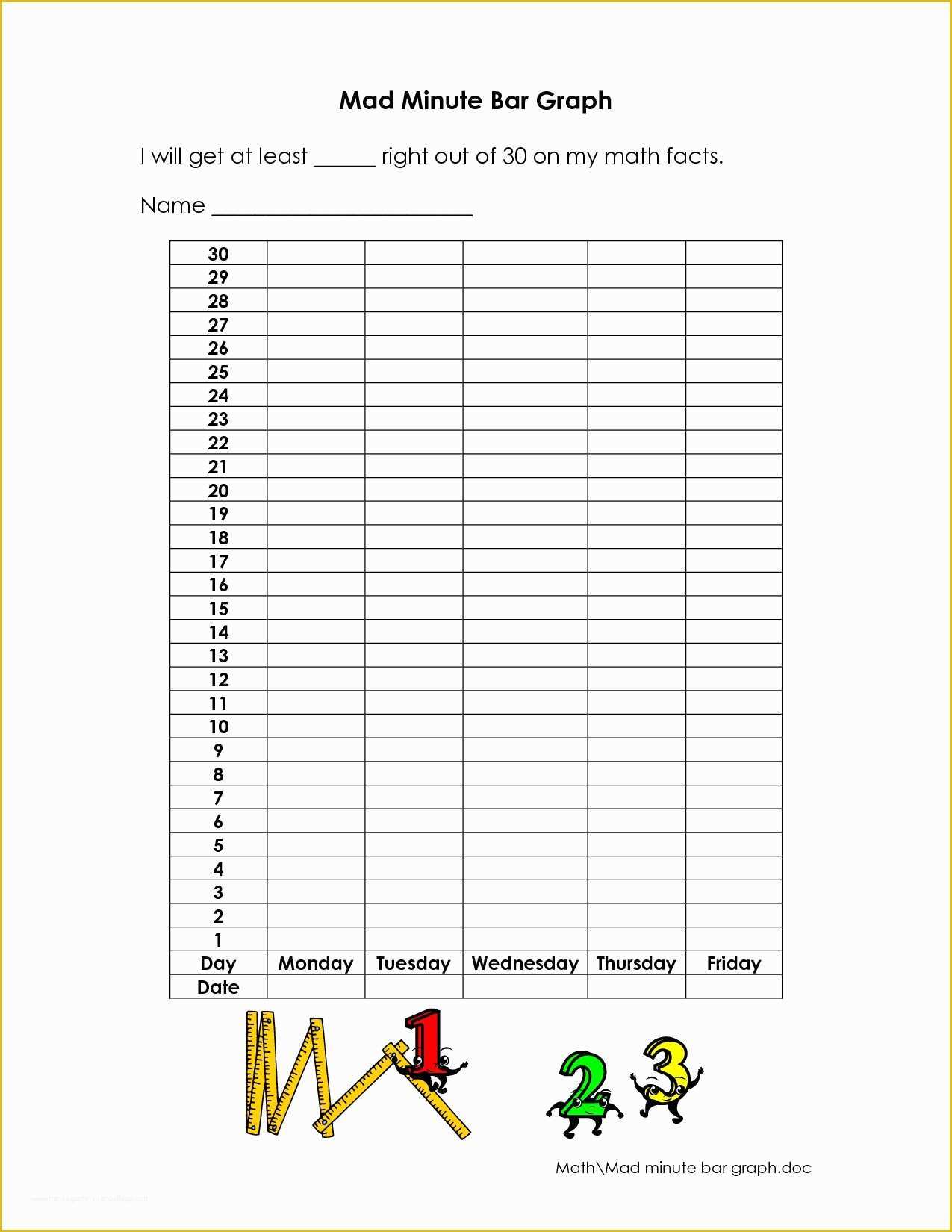 Free Graph Templates Of Bar Graph Template