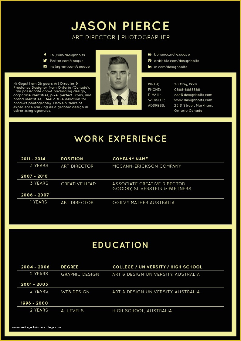Free Graphic Design Resume Template Of 50 Beautiful Free Resume Cv Templates In Ai Indesign