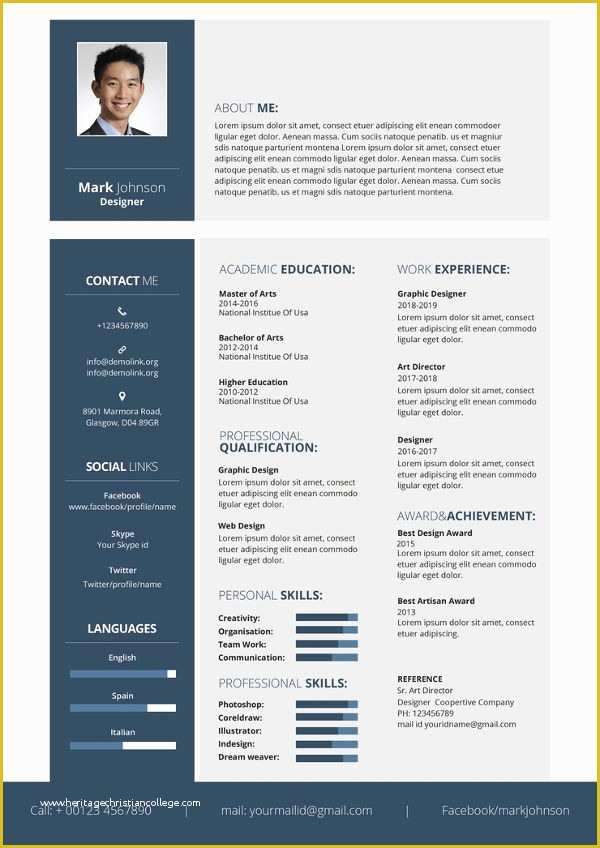 Free Graphic Design Resume Template Of 8 Fashion Designer Resume Templates Doc Excel Pdf