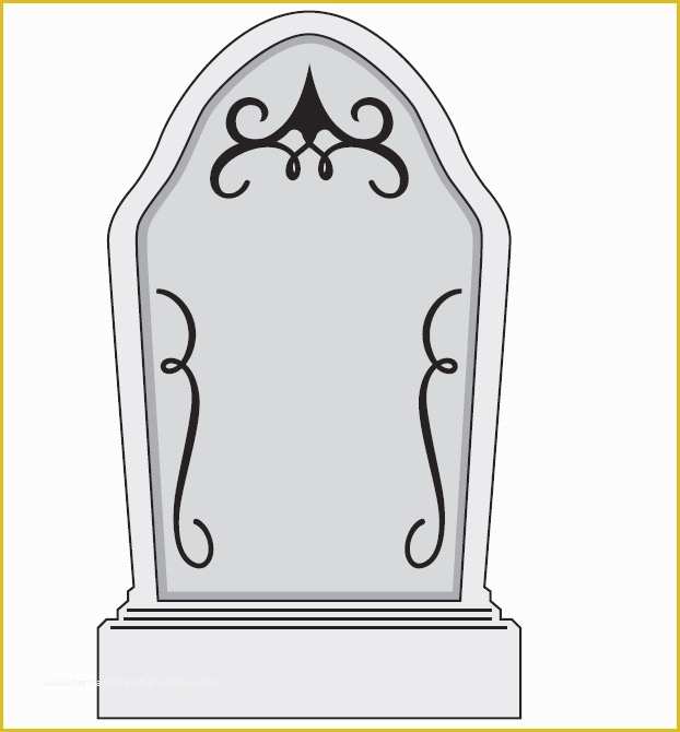 Free Gravestone Template Of Free Gravestone Template Download Free Clip Art Free