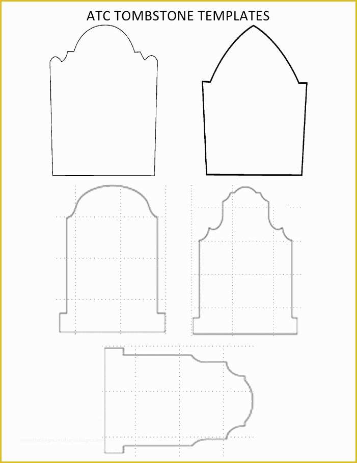 Free Gravestone Template Of Freebie