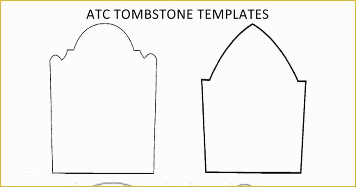 Free Gravestone Template Of tombstone Template