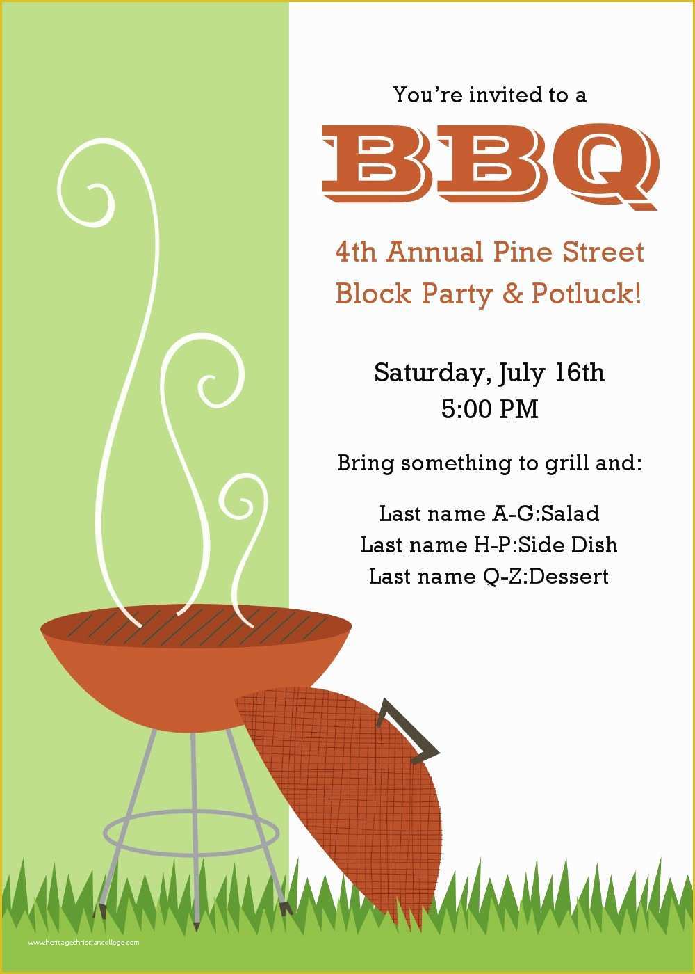 Free Handout Templates Of 20 Free Barbeque Flyer Templates Demplates