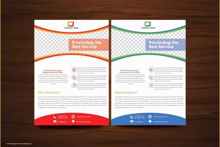 Free Handout Templates Of Vector Brochure Flyer Template Vector Download Free