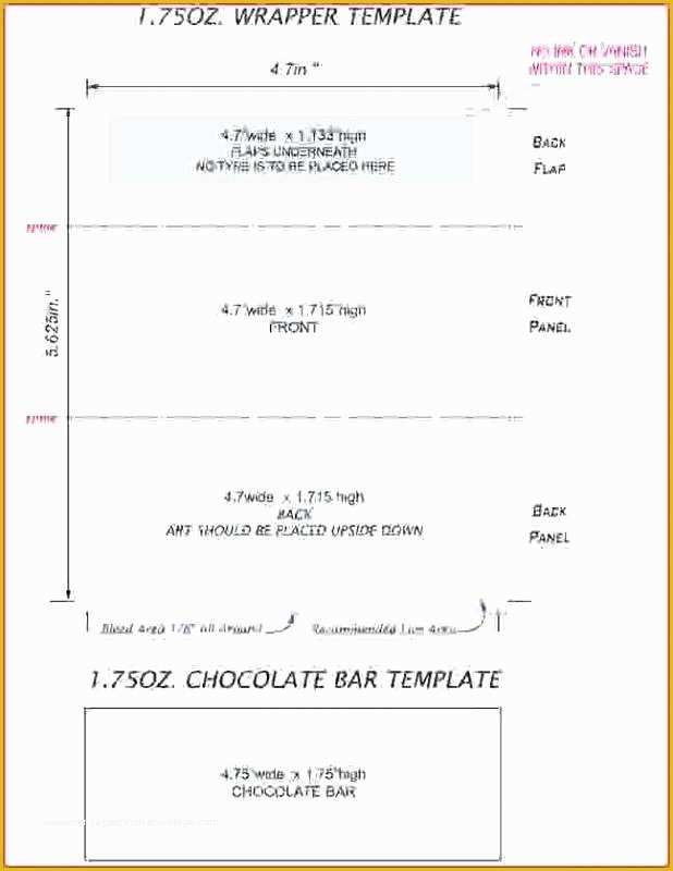 Free Hershey Bar Wrapper Template Of Free Printable Candy Bar Wrappers Templates Personalized