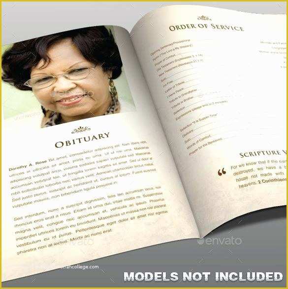 Free Homegoing Service Program Template Of Obituary Program Template – Vraccelerator