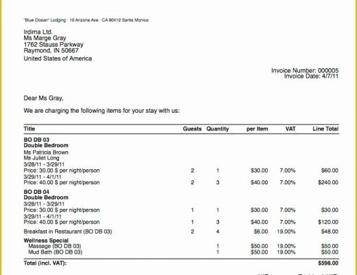 Free Hotel Receipt Template Of 6 Hotel Receipt Template