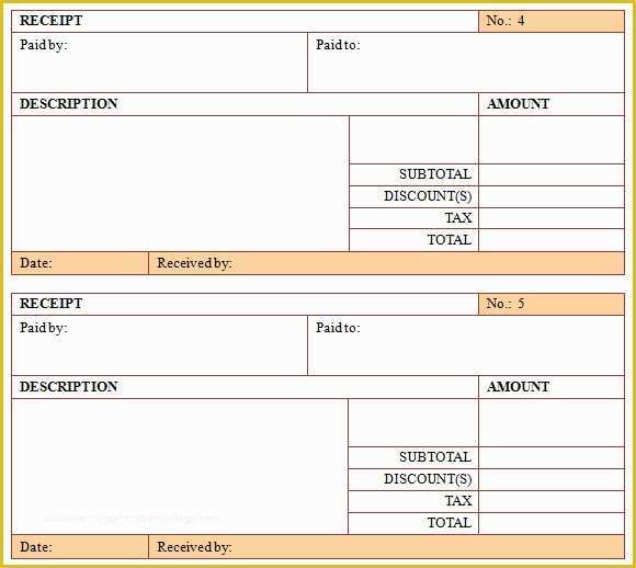 Free Hotel Receipt Template Of 9 Sample Hotel Receipt Templates Download In Word &amp; Pdf