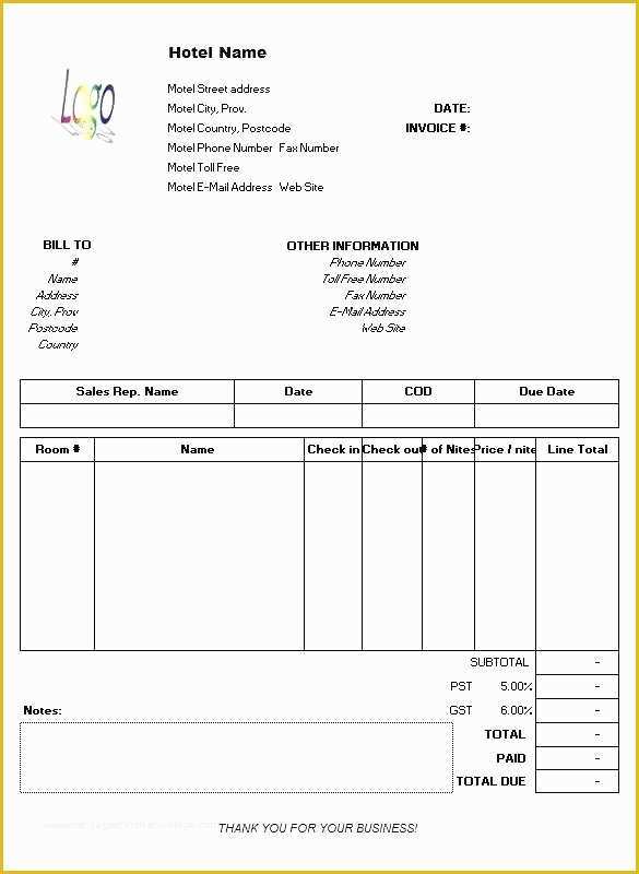 Free Hotel Receipt Template Of Motel Receipt Receipt Indian Hotel Bill Receipt Pdf