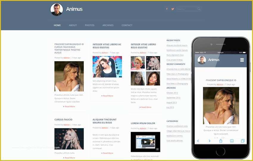 Free HTML Blog Templates Of 12 Best Free Bootstrap Blog Templates for 2019 Air Code