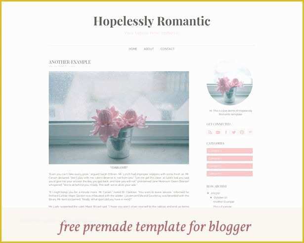 Free HTML Blog Templates Of Free Premade Blogger Template [closed]