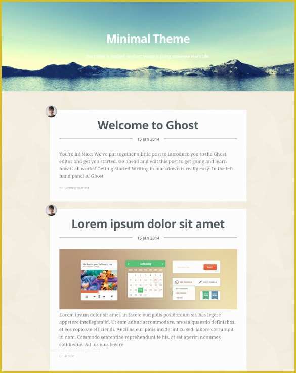 Free HTML Blog Templates Of HTML 5 Blog Website Templates & themes