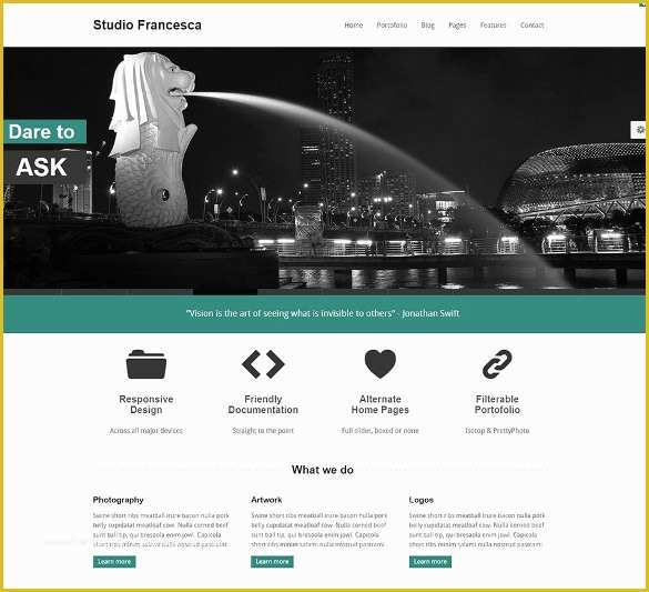 Free HTML Templates Of 23 Free HTML5 Website themes & Templates