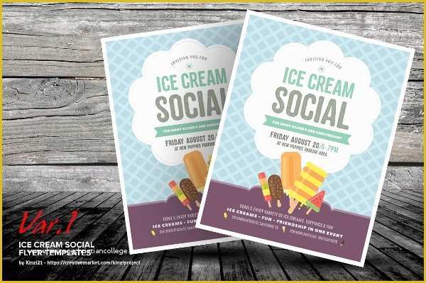 Free Ice Cream social Template Of 16 Ice Cream Flyer Templates Psd Ai Vector Eps