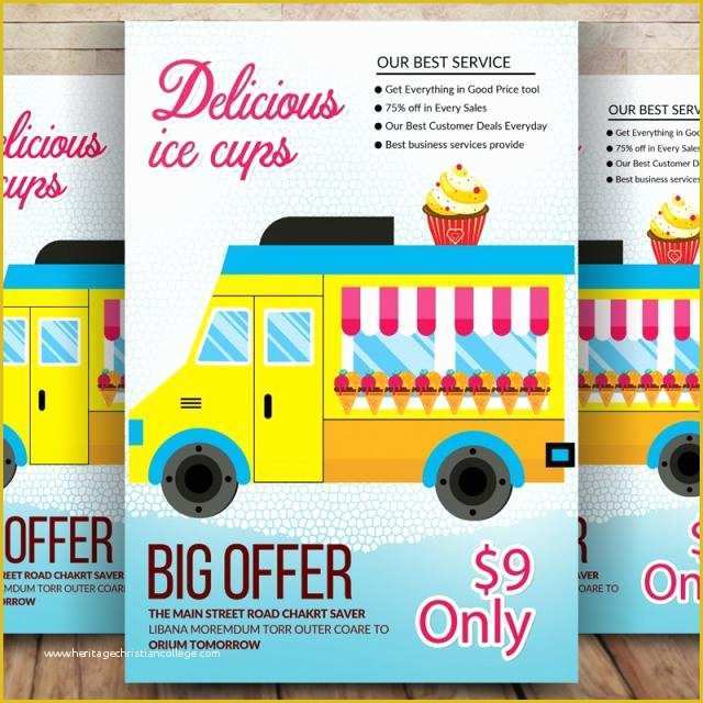 Free Ice Cream social Template Of Ice Cream social Flyer Template for Free Download On Tree